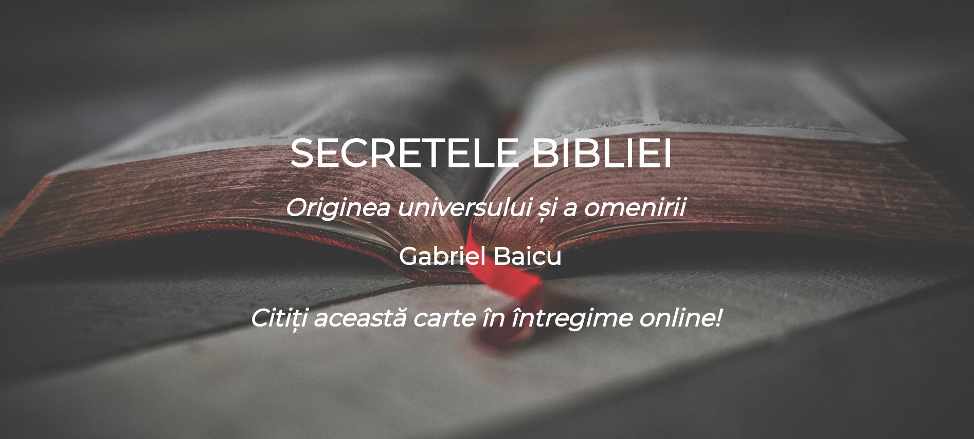 Secretele Bibliei1